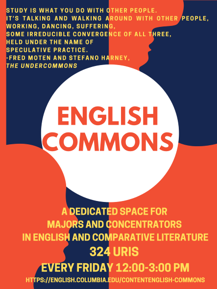 English Commons Flyer