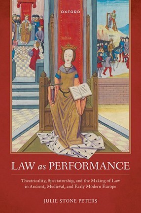 Book cover for Law as Performance
