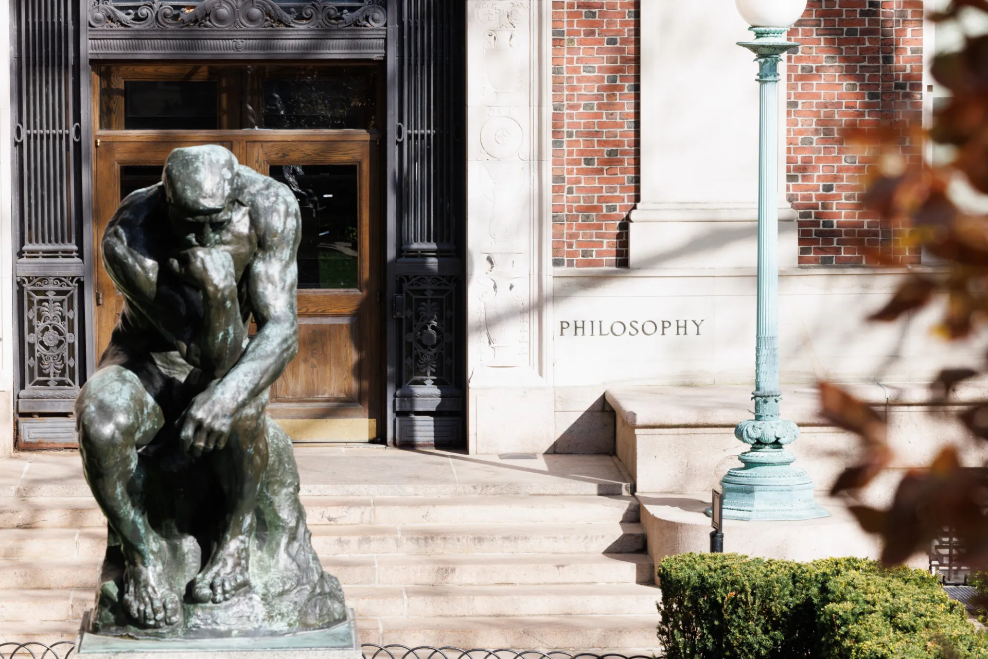 entrance of philosophy hall