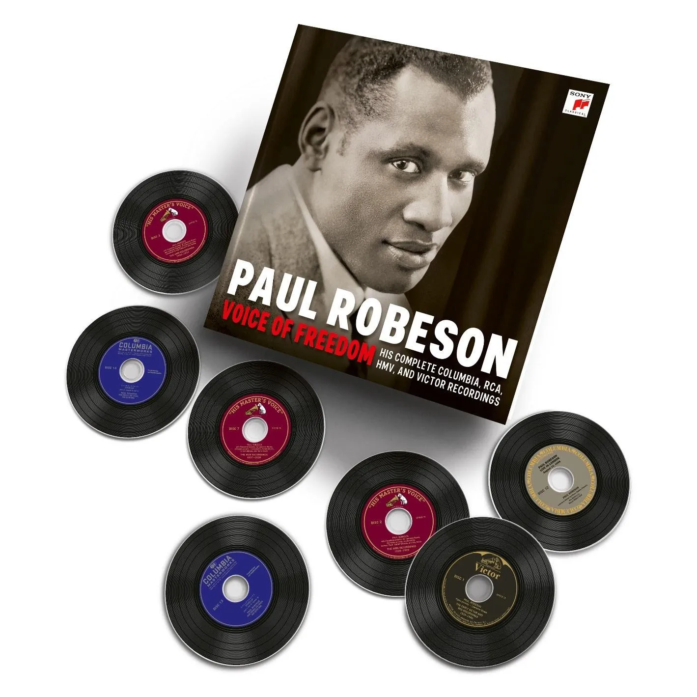 Cover of "Paul Robeson: Voice of Freedom"
