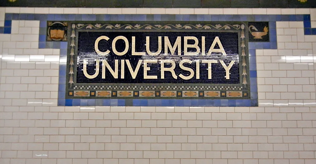 Columbia University Subway Tiles