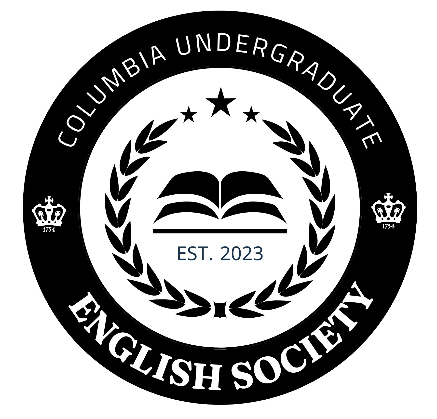 Columbia Undergraduate English Society logo.
