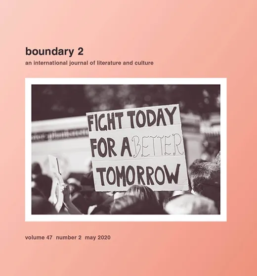 Cover image of Boundary2: An International Journal of Literature and Culture