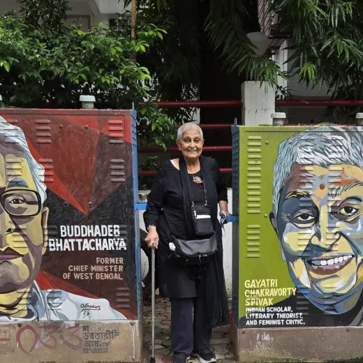 photo of Gayatri Chakravorty Spivak
